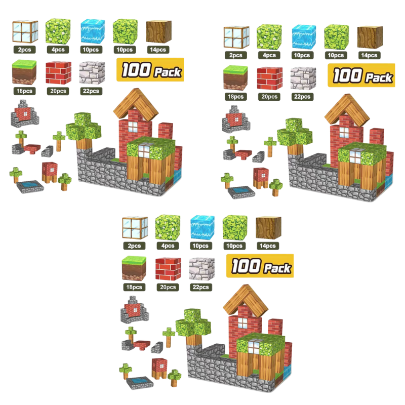 MineBlocks™ Minecraft Bausteine-Set