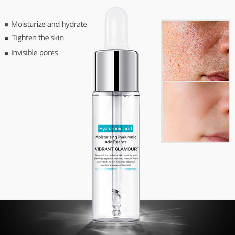 Cross-border exclusively for VIBRANT GLAMOUR Hyaluronic Acid Essence Moisturizing Firming Shrinking Pore 15ml
