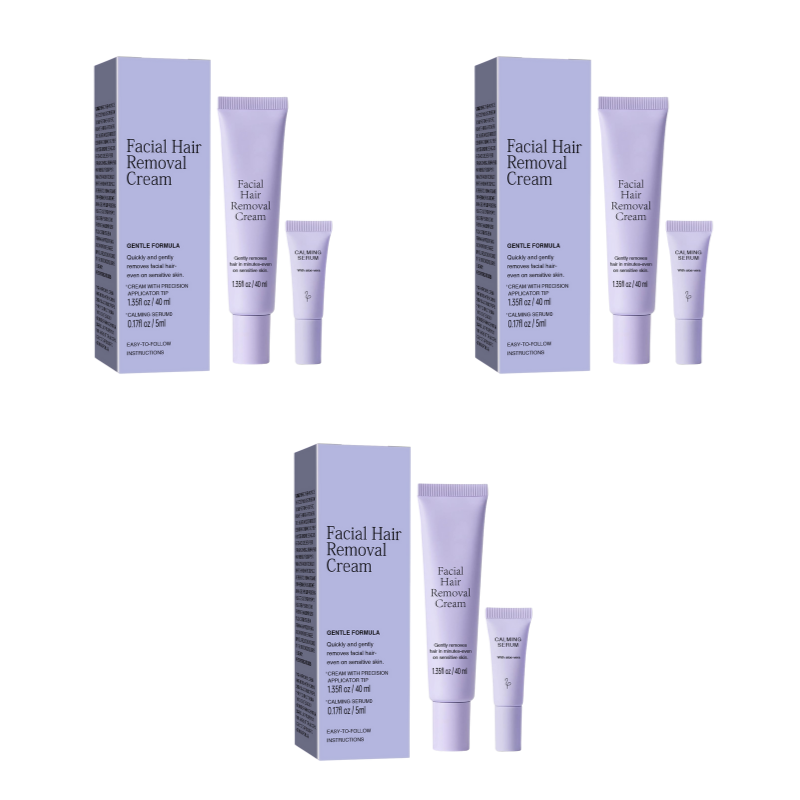 BareBeauty™ Gesichts-Haarentfernungscreme