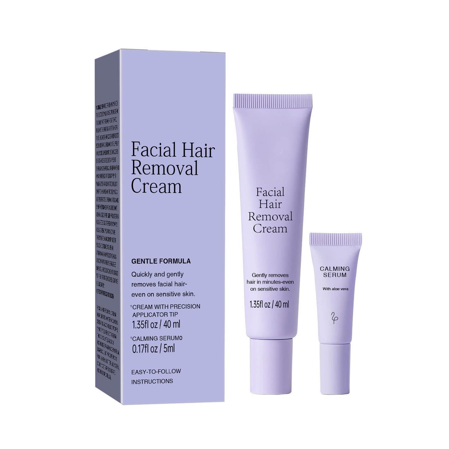 BareBeauty™ Gesichts-Haarentfernungscreme