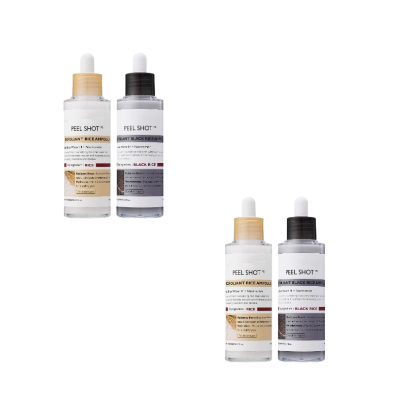 GlowShot™ Peeling- & Glow-Reisampullen-Duo