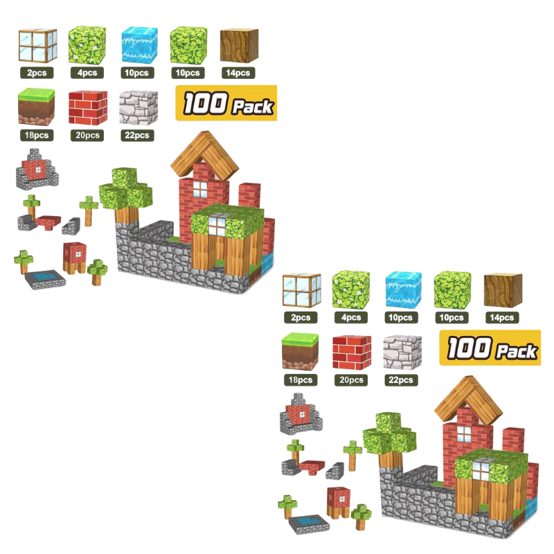 MineBlocks™ Minecraft Bausteine-Set